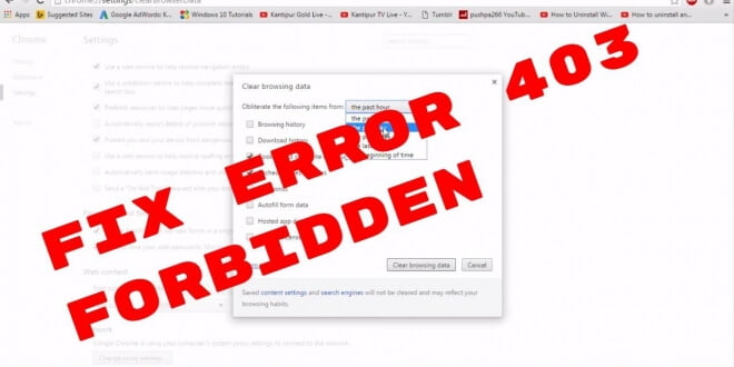 Image result for solution for Error 403